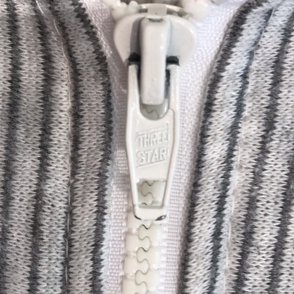 Vintage crew neck collared Santa Barbara pullover sweatshirt partial zip neck - Picture 5 of 8